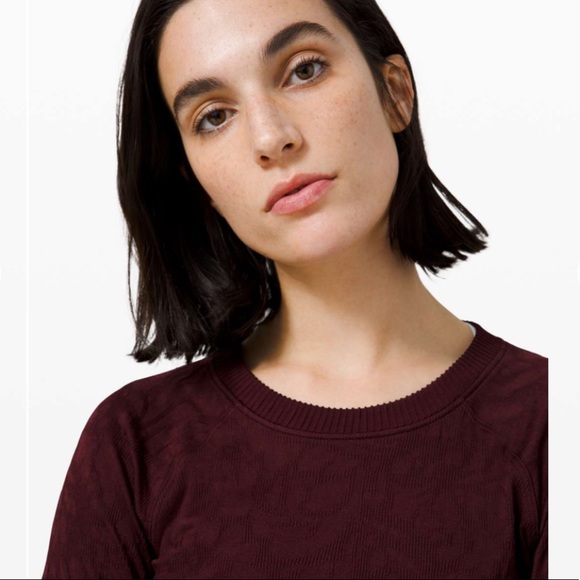 Lululemon Rest Less Pullover - Garnet - Picture 4 of 10